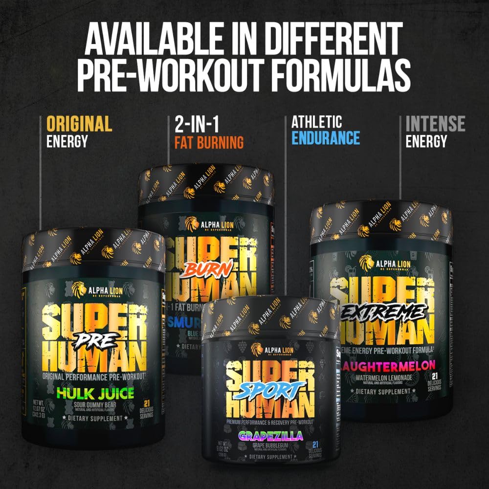 ALPHA LION Superhuman Pump supports performance during lifts for training.