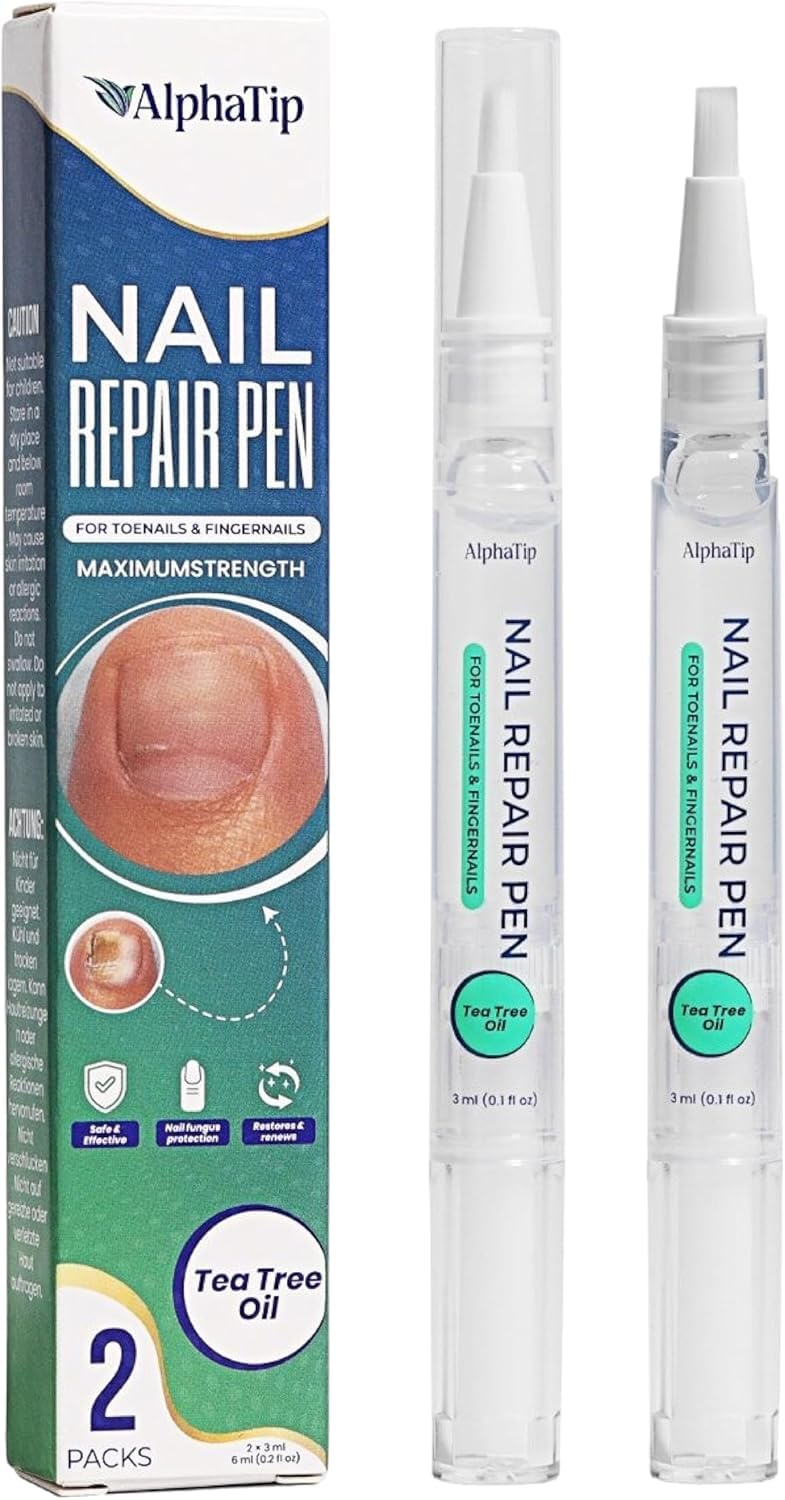 AlphaTip reparación de uñas con aplicador preciso para uso diario.