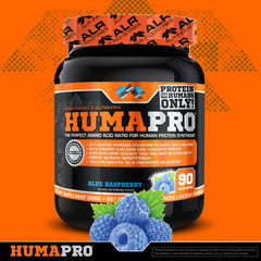 ALR Humapro label close-up highlighting vegan gluten-free formula