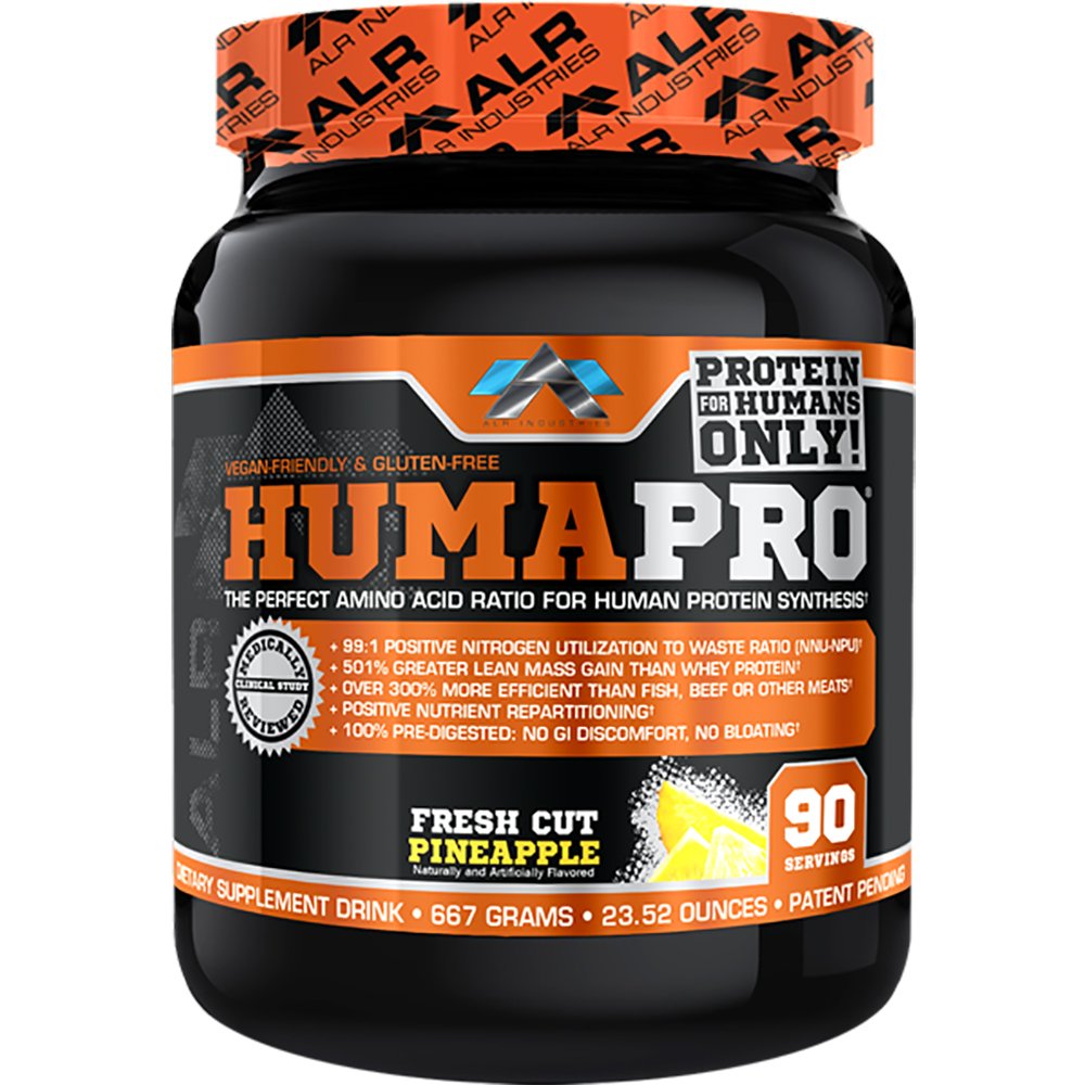ALR Industries Humapro bottle pouring powder for lean muscle support