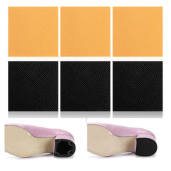 Alrhso square heel pads pack six for durable heel repair on multiple shoes.