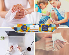 Compact ALTA + daily-use wipes pack for day and night carry.