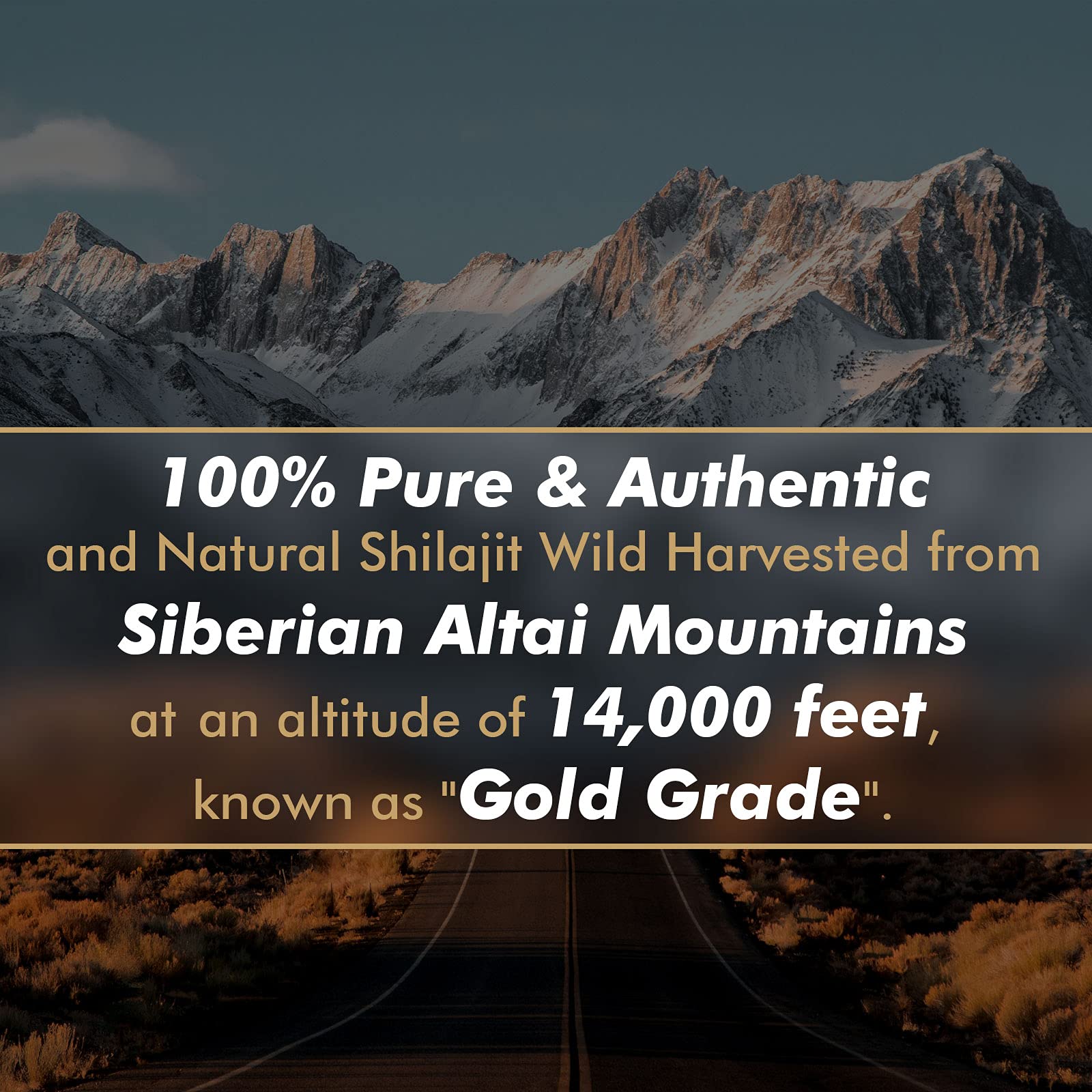 ALTAY MUMMIYO Altai mountains origin indicating premium sourcing