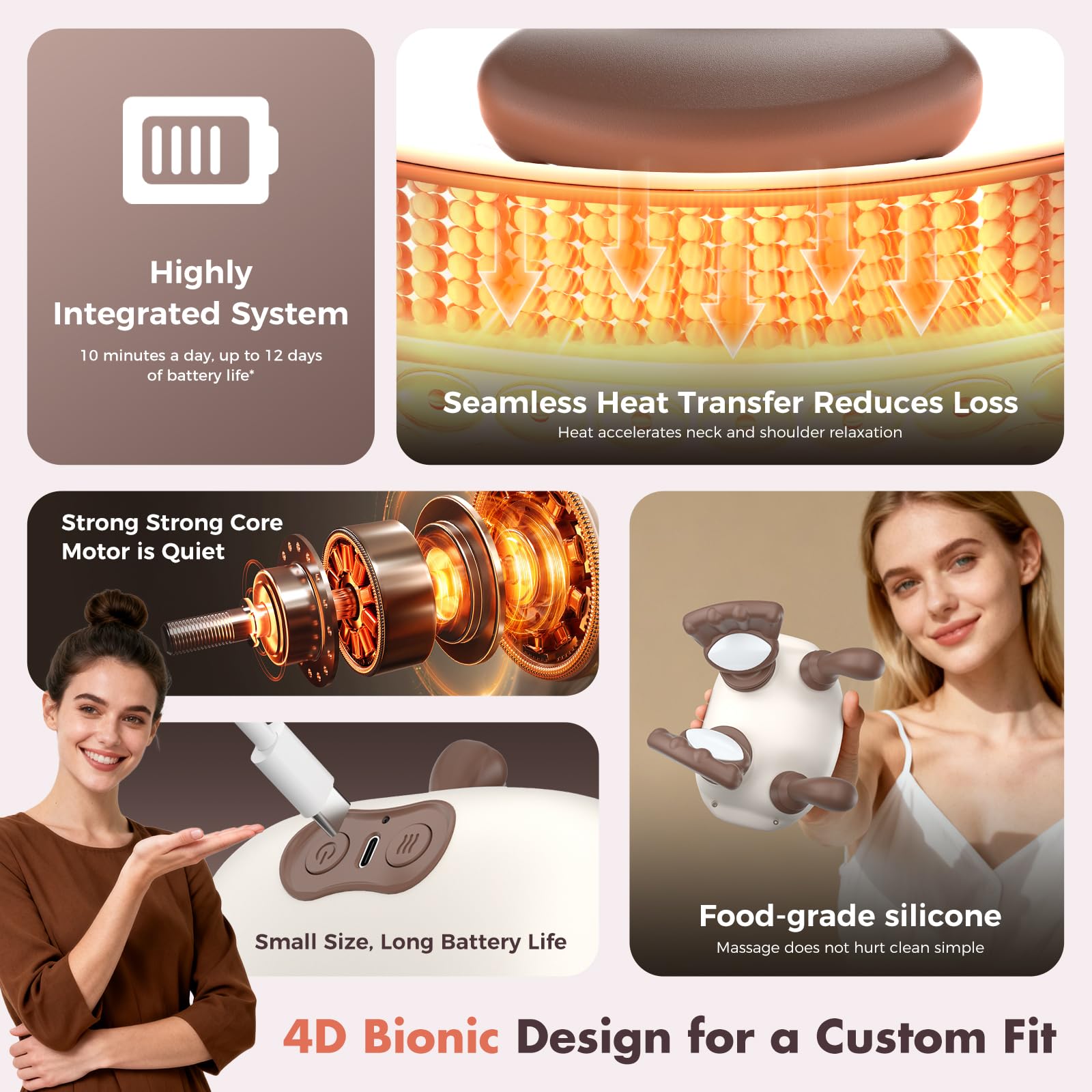 Altoance Modes and intensity offer personalized comfort options