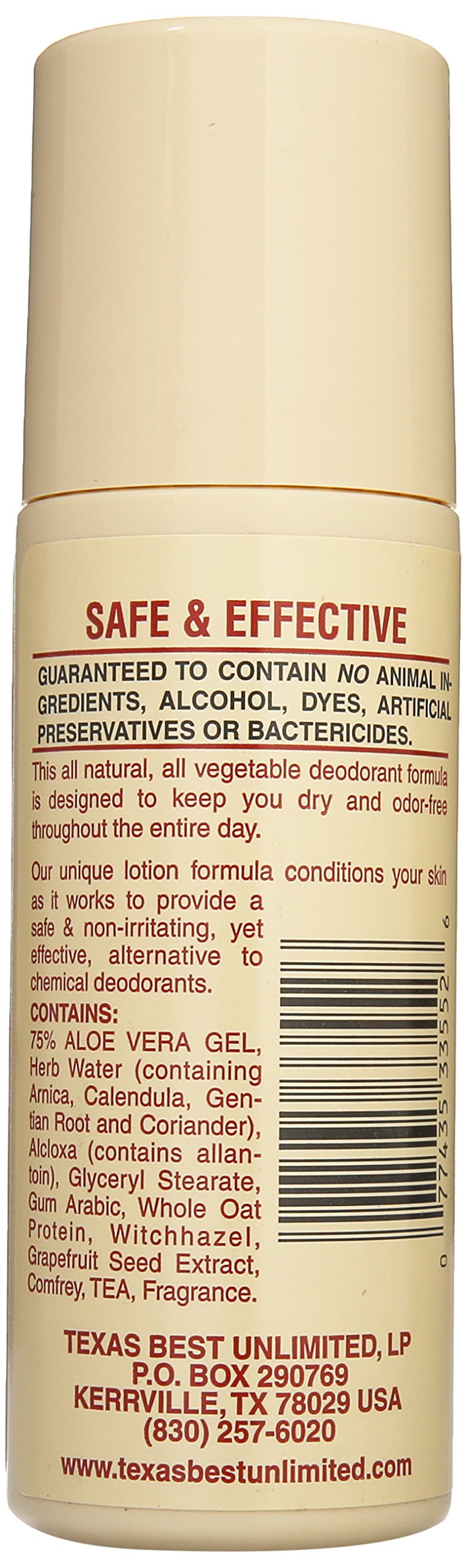 Close-up of applying Alvera roll-on deodorant with aloe and almonds for daily freshness