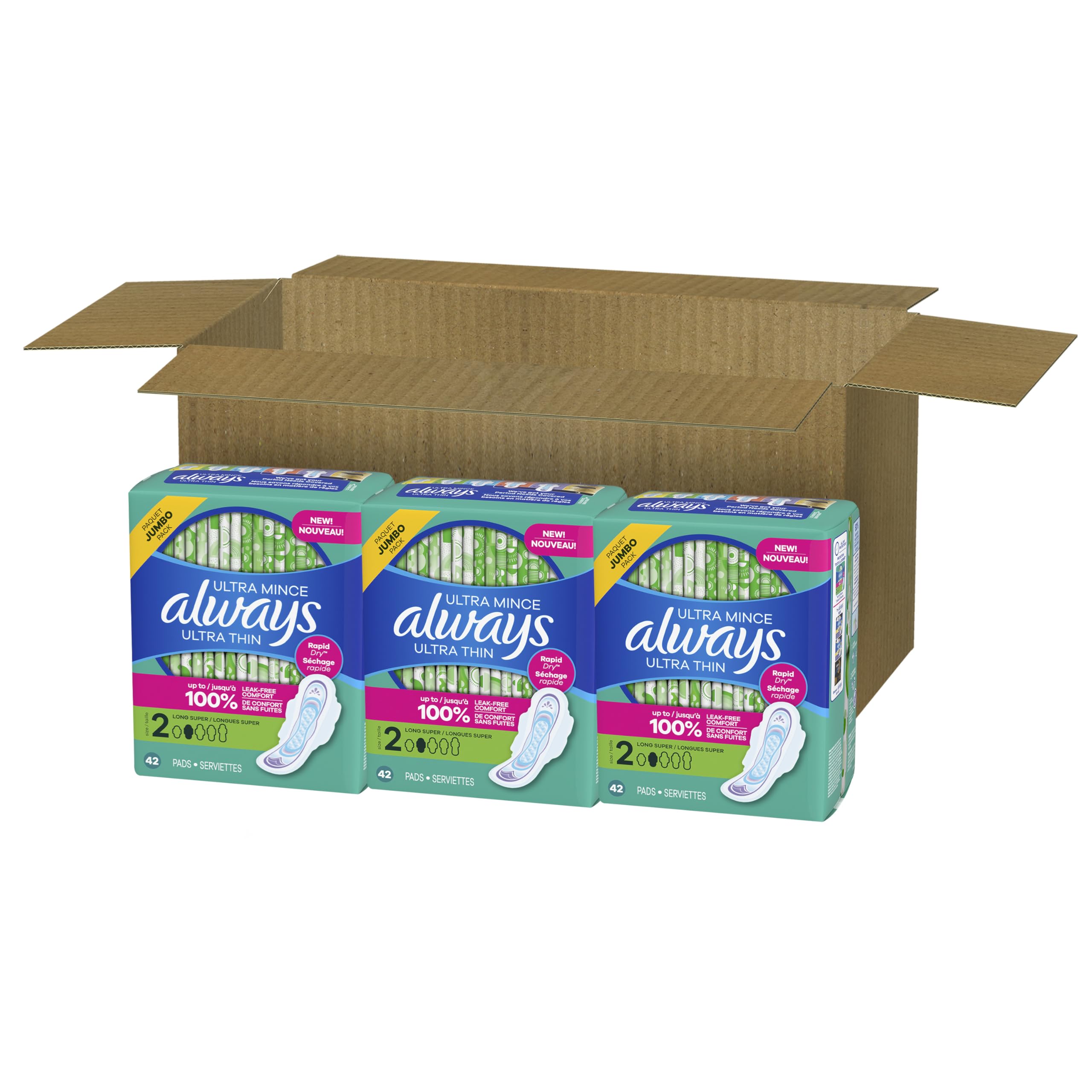 FSA/HSA eligibility note for Always feminine care products