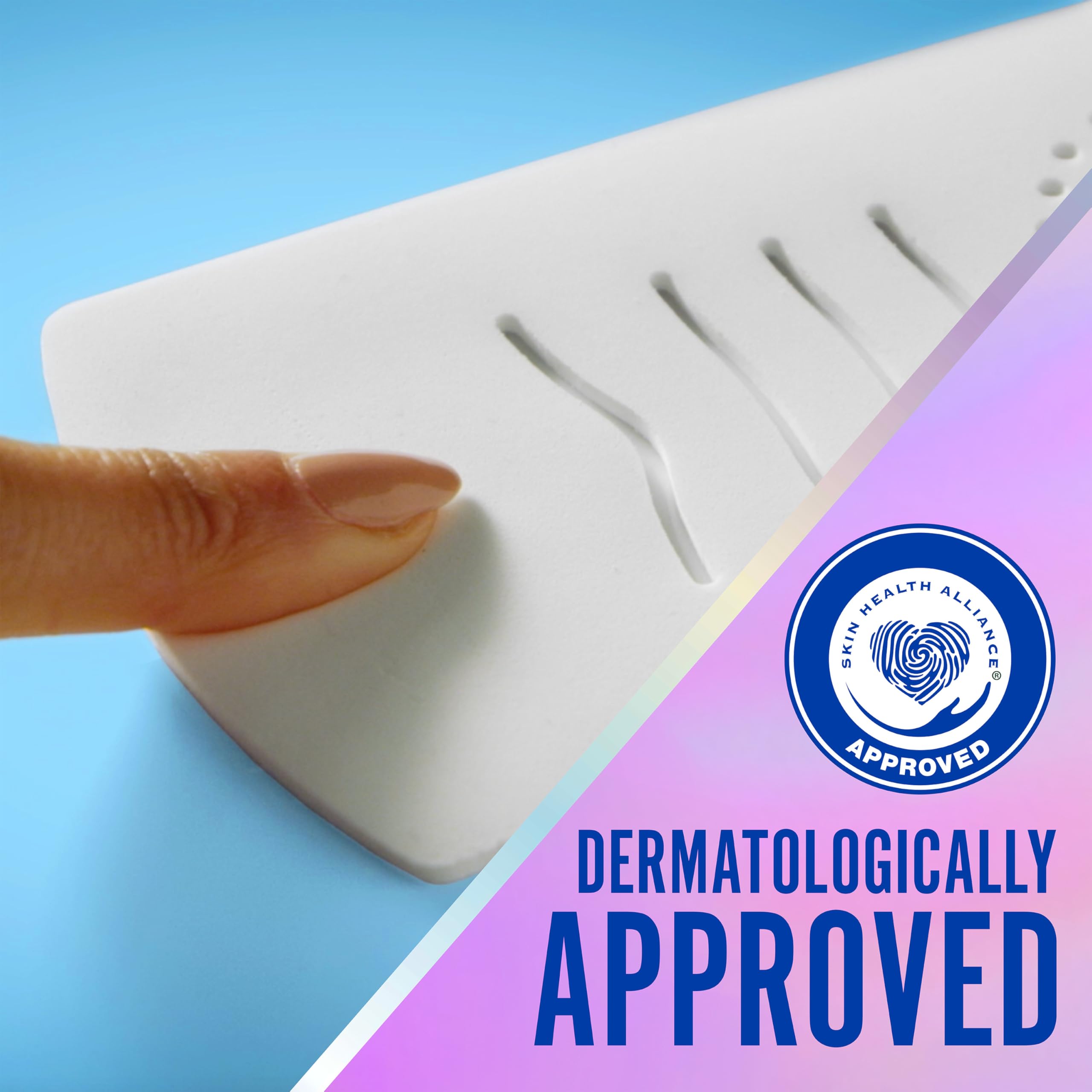 Always Pocket FlexFoam pad being used during daily routine