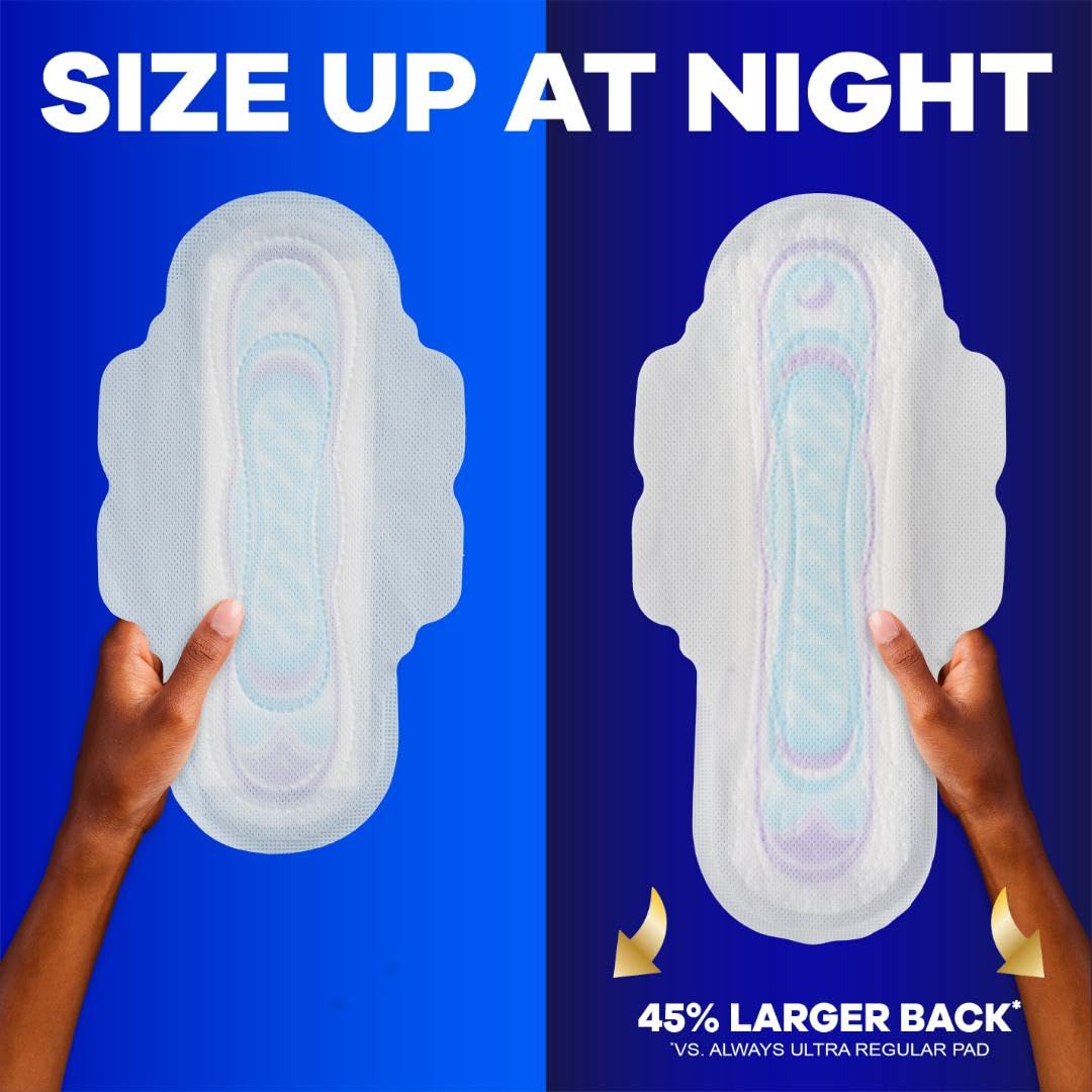 Always Ultra 38-count packaging image showcases value and reliable supply.