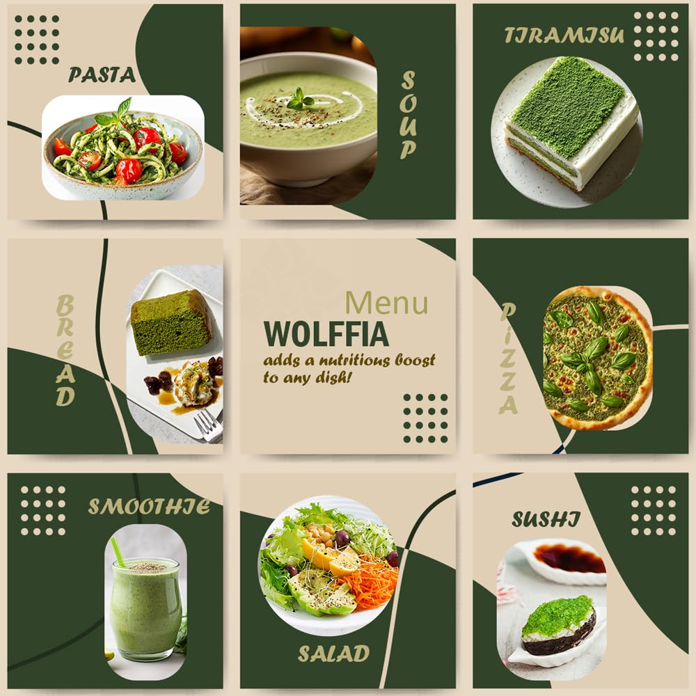 AMA GROW Wolffia smoothie bowl idea for a protein boost.