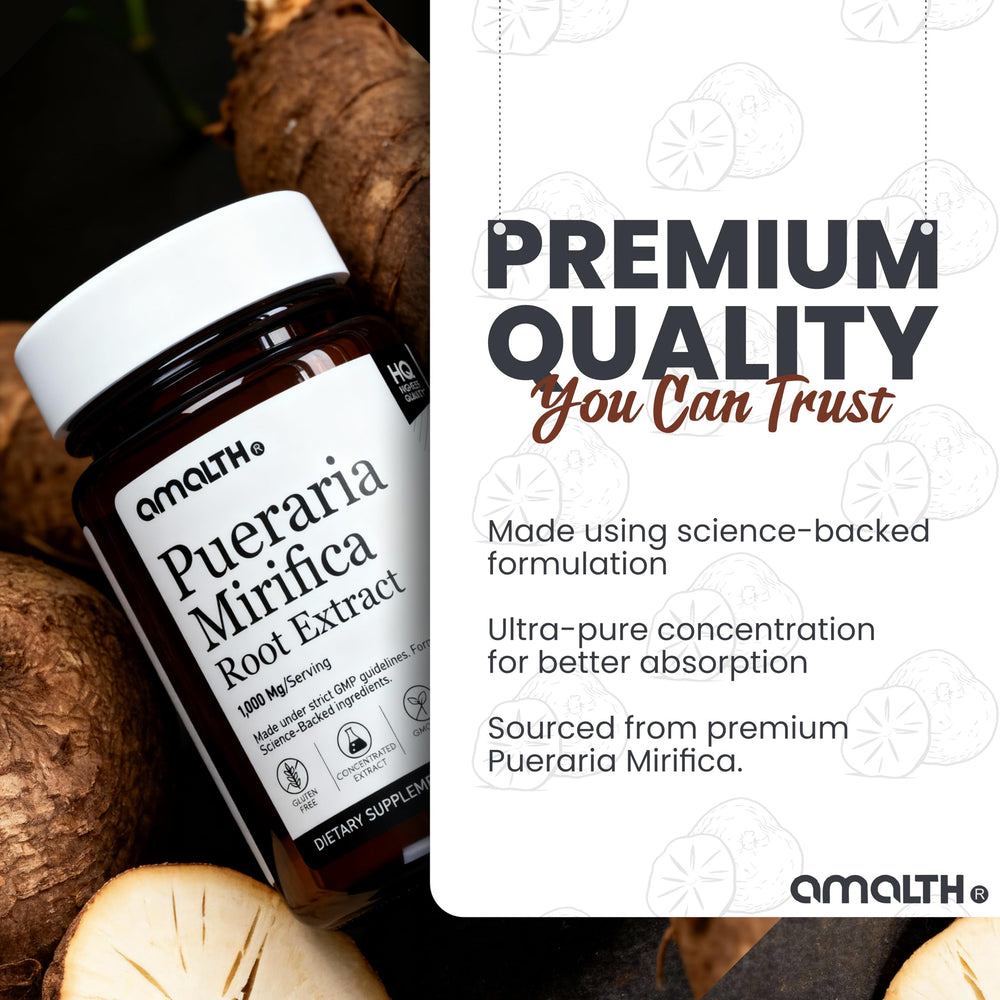 AMALTH proudly made in the USA in GMP-certified facility.