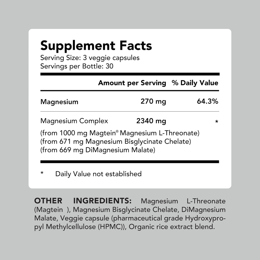 Dimagnesium-malate portion supporting energy and muscle recovery.