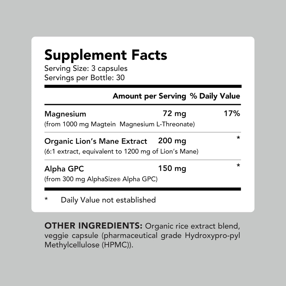 AMANDEAN Magtein ingredient highlights magnesium support for clarity