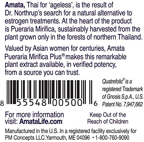 Amata Life capsules close-up highlighting Puresterol content for daily energy support.