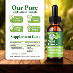 Etiqueta de tintura Amazing Botanicals con información de origen orgánico