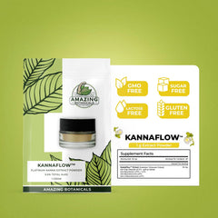 Amazing Botanicals kanna powder scoop-dosing shows precise, flexible measurement