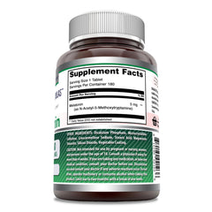 Amazing Formulas Melatonin tablets 180-count for convenient nightly use