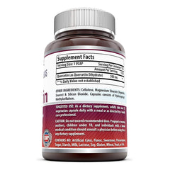 Amazing Formulas quercetin capsules closeup for an easy-to-take immune-support supplement.
