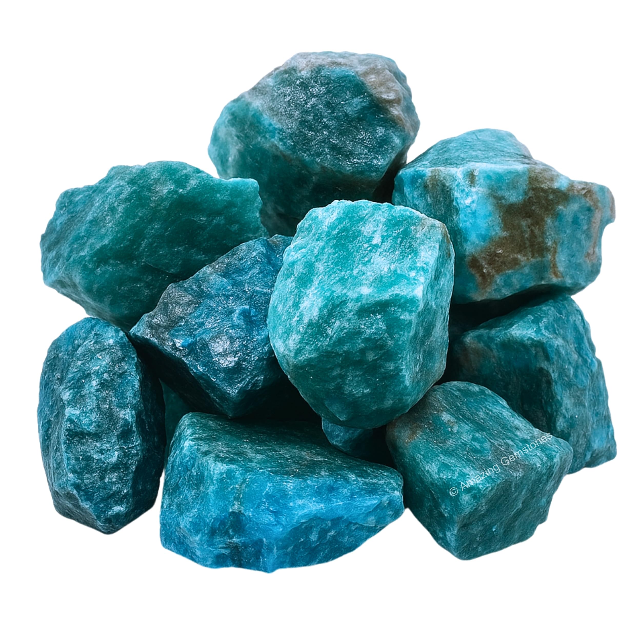 Amazing Gemstone apatita, textura y color vibrante para colección y proyectos.