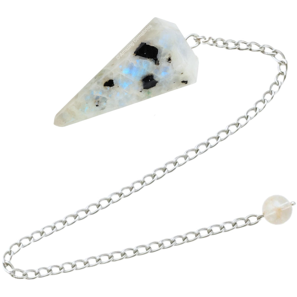 Amazing Gemstone Crystal Pendulum for dowsing with reliable guidance during sessions.