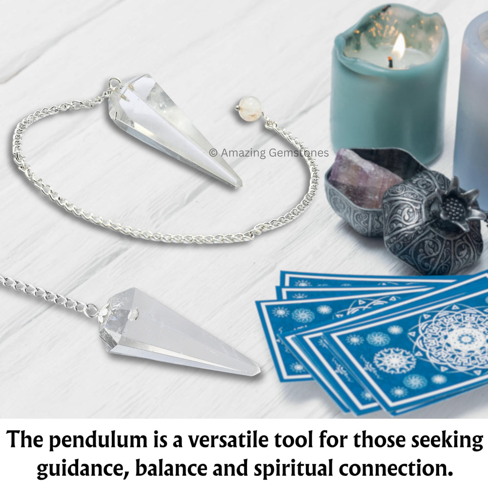 Amazing Gemstone dowsing pendulum crystal suitable for beginners and seasoned practitioners.