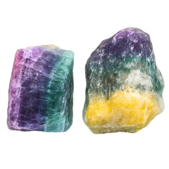 Amazing Gemstone fluorite emerald purple hues for aura awareness
