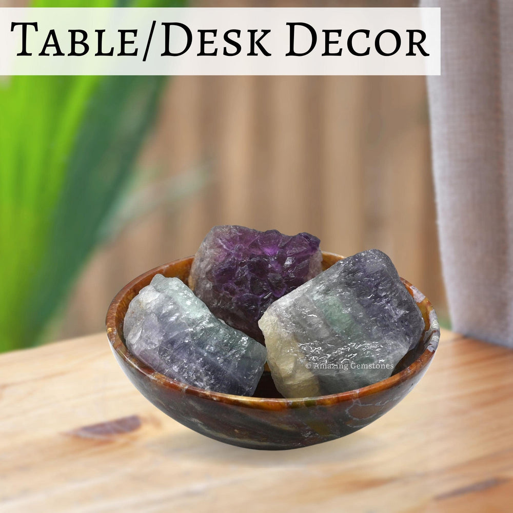 Amazing Gemstone fluorite velvet gift-pack ready for gifting