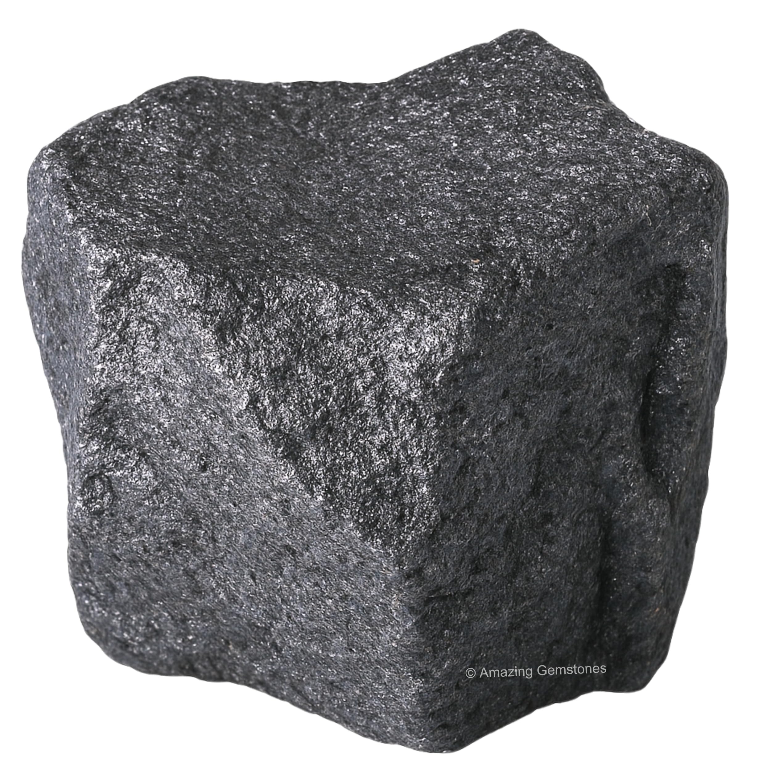 Amazing Gemstone hematite rough crystal close-up for grounding energy.