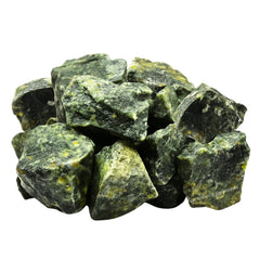 Amazing Gemstone Jade verde con certificado de autenticidad, pieza única.