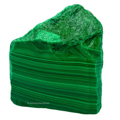 Amazing Gemstone malachite raw crystal with vibrant green color for meditation inspiration
