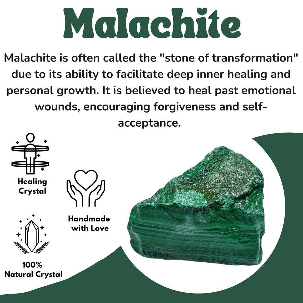 Amazing Gemstone malachite for tumbling, DIY projects and crafts