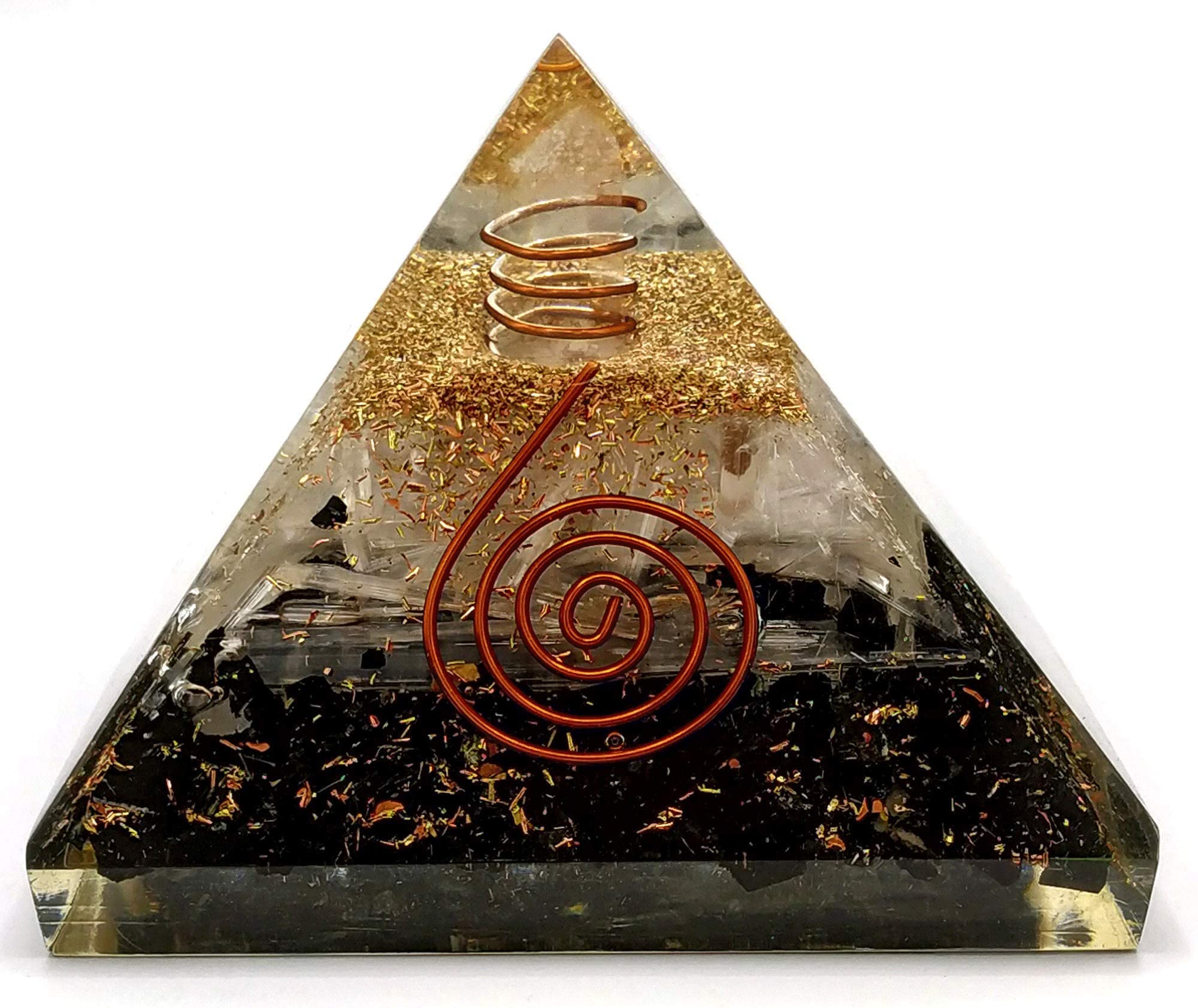 Amazing Gemstone orgone pyramid gift pouch for ready gifting
