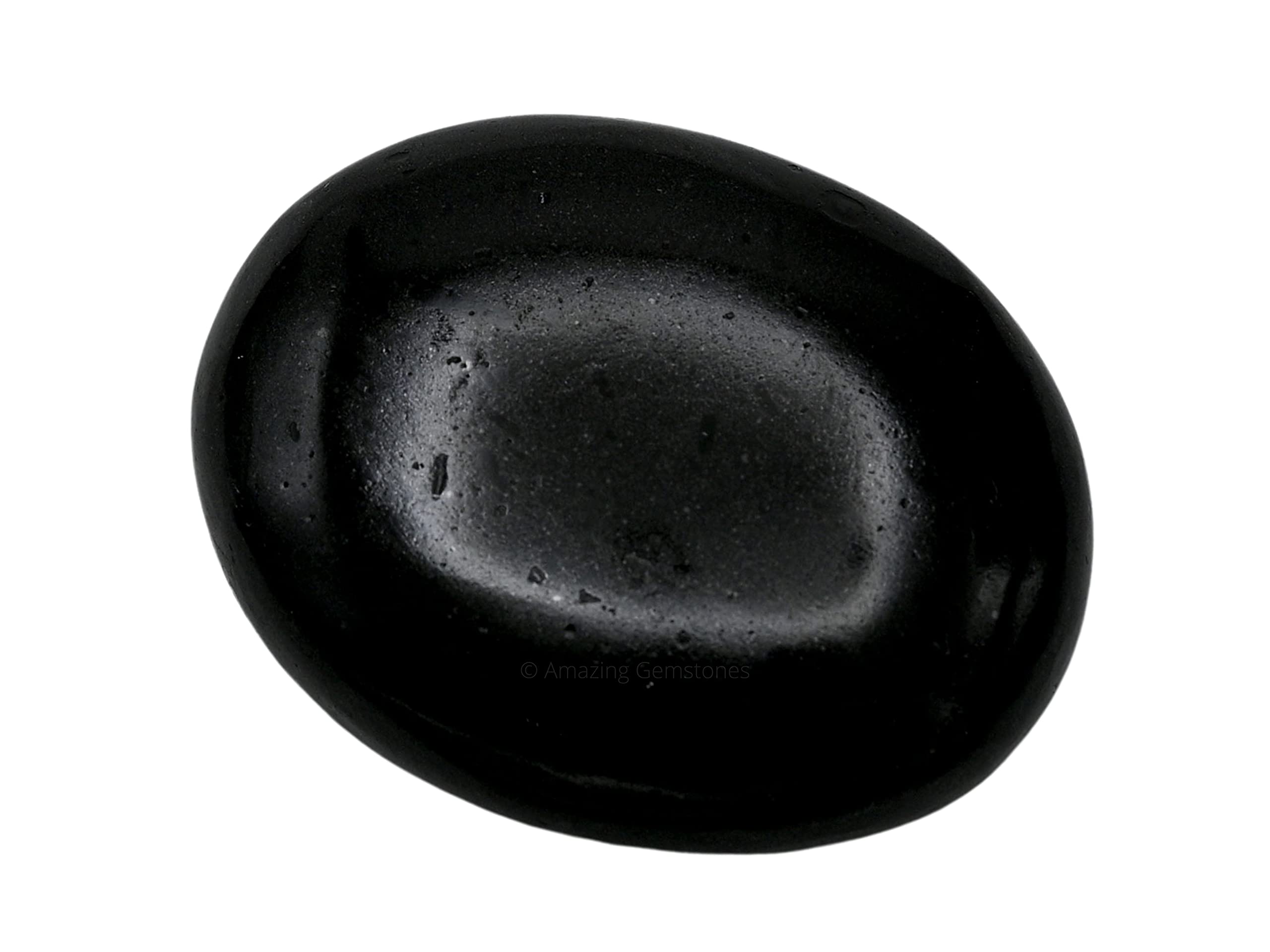 Amazing Gemstone: turmalina negra en palma para enfoque y calma interior.