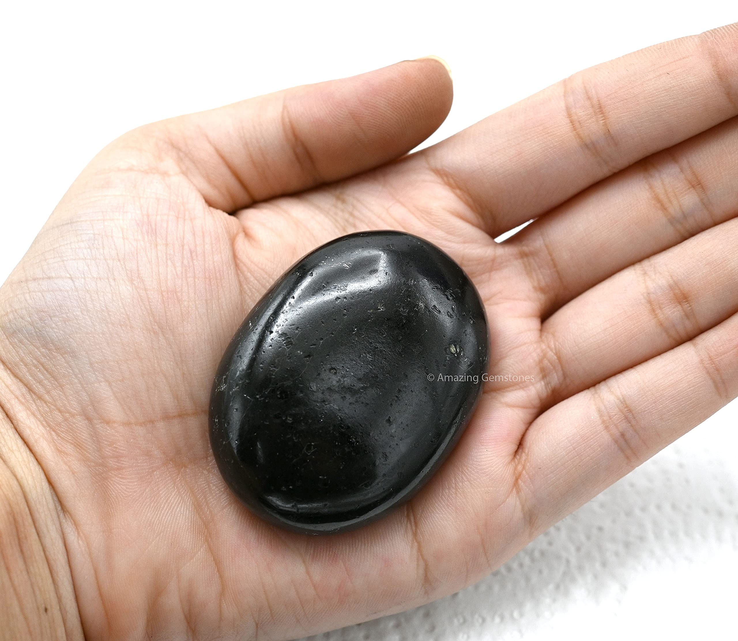 Amazing Gemstone: regalo significativo para cumpleaños o festividades con turmalina negra.