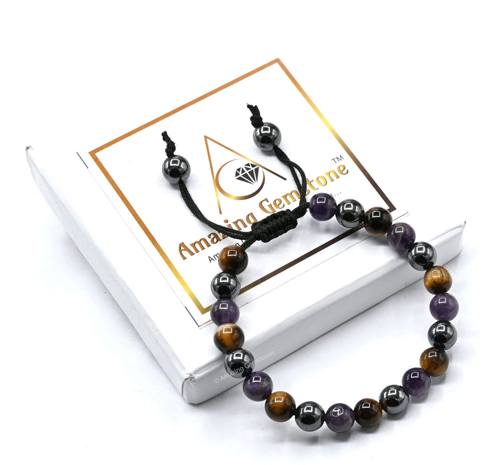 Amazing Gemstone COA authenticity certificate included with every bracelet.