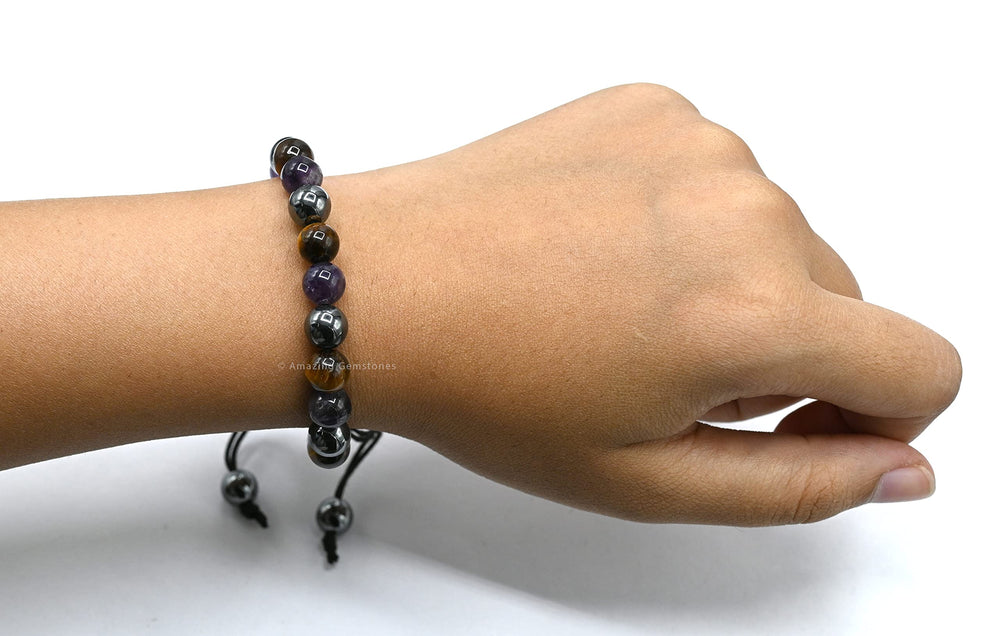 Amazing Gemstone bracelet is gift-ready for Mother's Day, birthdays, or anniversaries.