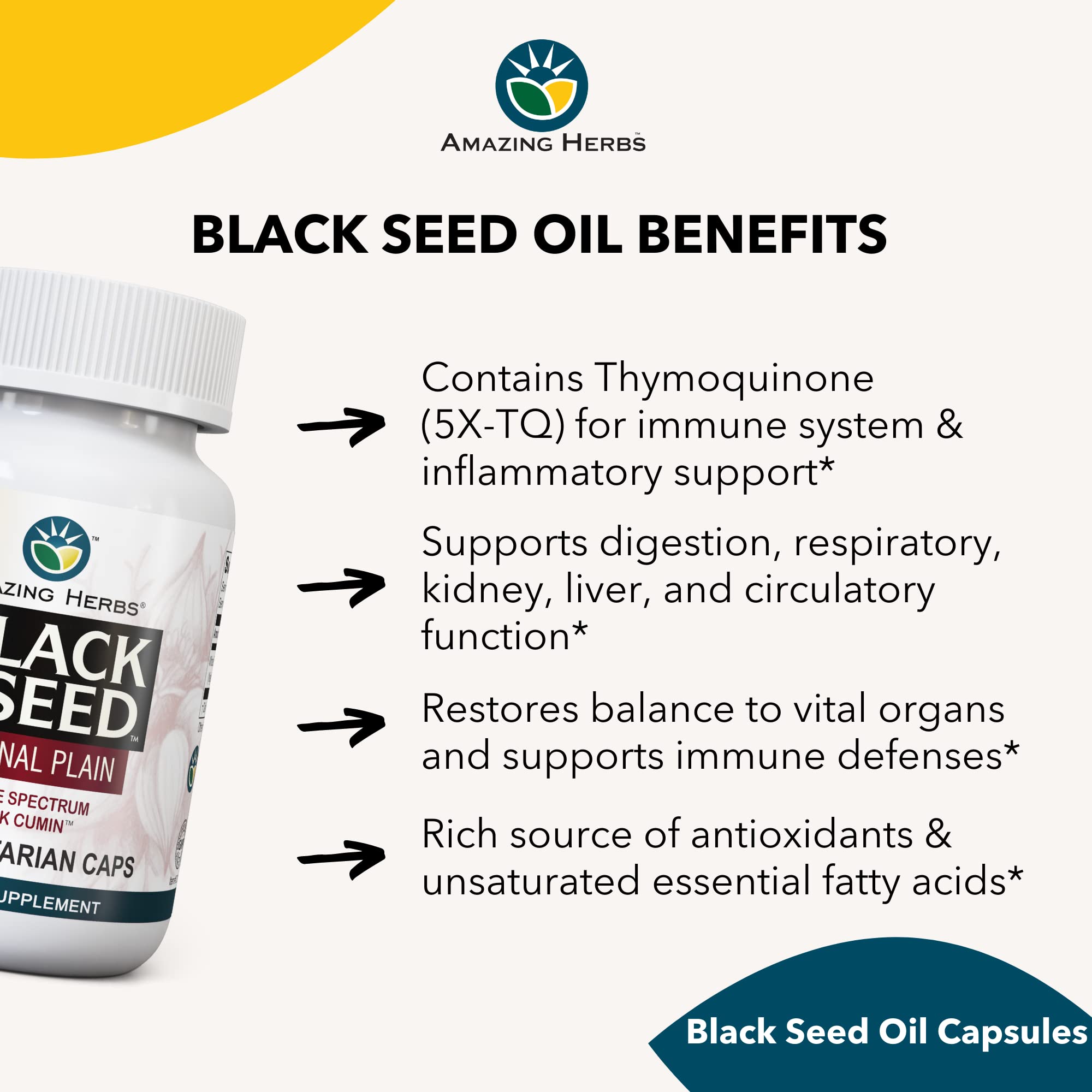 Amazing Herbs digestive health support capsule close-up for daily wellness.