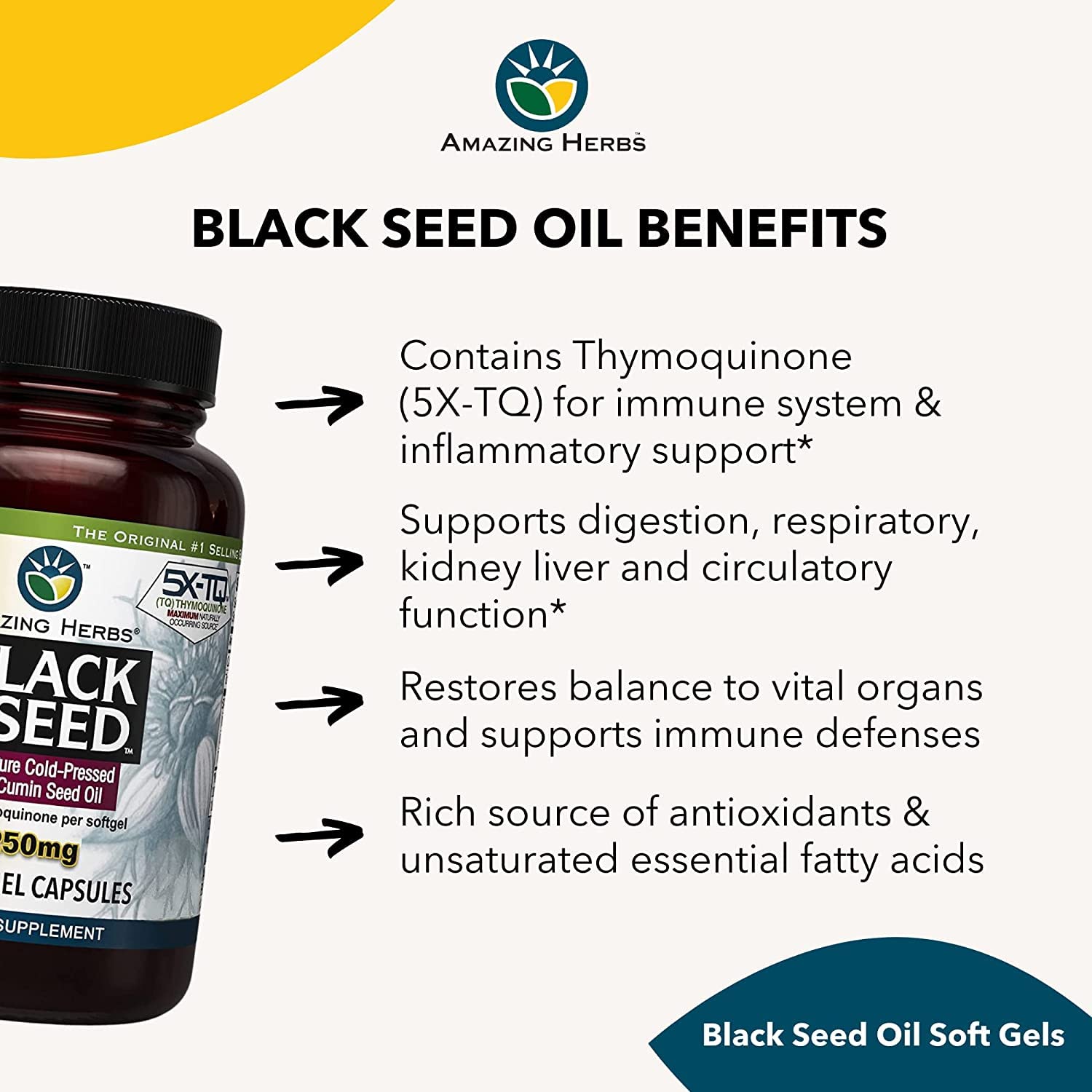 Amazing Herbs immune-support bottle highlighting daily wellness routine