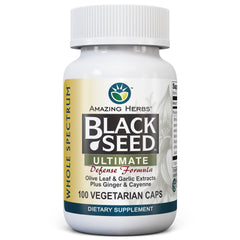 Amazing Herbs Whole Spectrum Black Seed Ultimate bottle for versatile wellness support