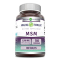 Amazing Nutrition MSM (Methylsulfonylmethane) Supplement – 1500 mg per Serving | 180 Tablets | Non-GMO, Gluten Free | Made in USA