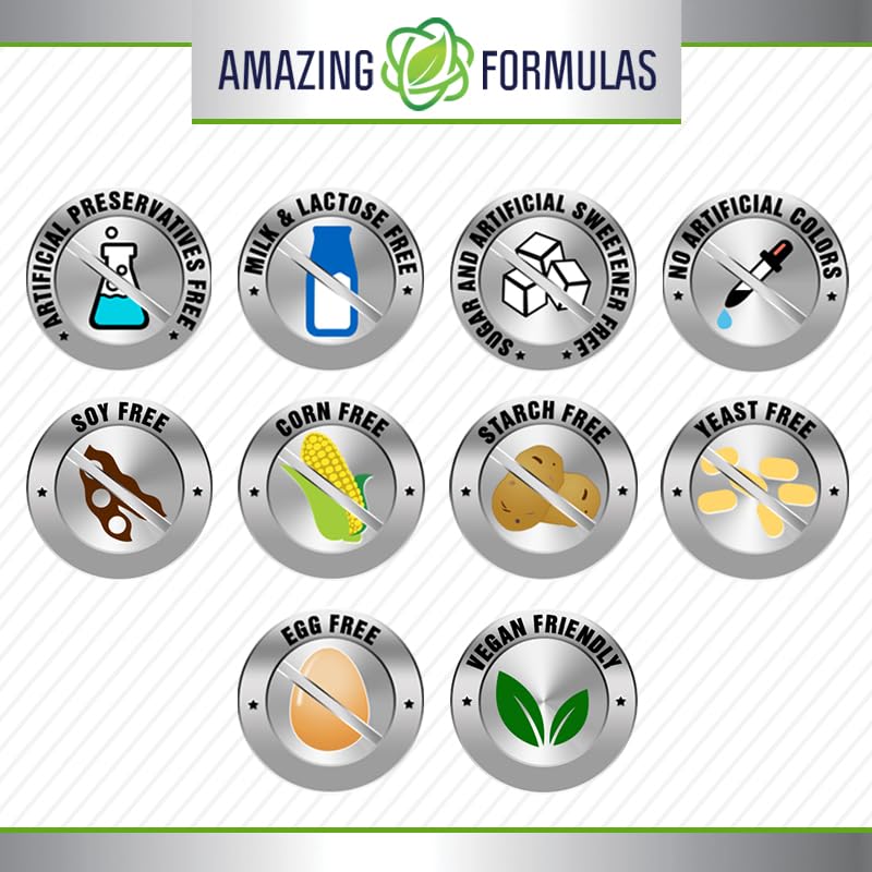 Amazing Nutrition 120 capsules bottle conveys long-lasting value for routine use