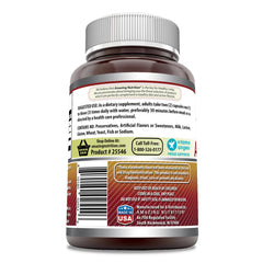 Close-up of Amazing Nutrition Apple Pectin 1400 mg capsules.
