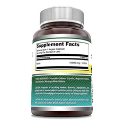 Amazing Nutrition Biotin 10,000 mcg capsules ready for simple daily intake.