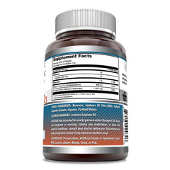 Amazing Nutrition calcium Vitamin D3 label close-up showing potency.