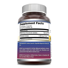 Amazing Nutrition chondroitin 1200mg capsules ready to swallow for routine flexibility