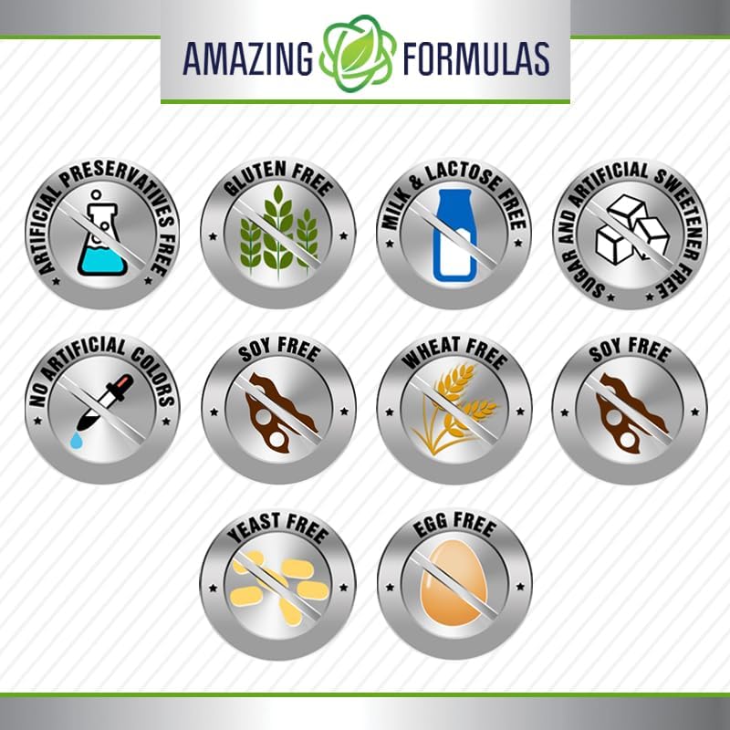 Amazing Nutrition Lecithin 1200 mg bottle on desk for easy daily integration