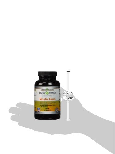 Third-party tested status supports trusted quality in Amazing Nutrition Mastic Gum.