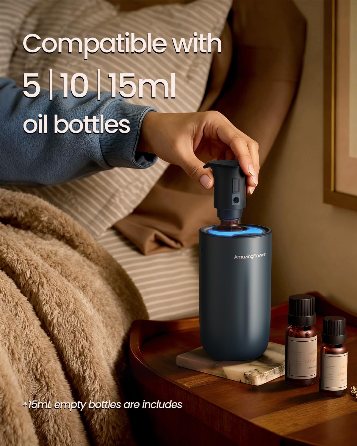 Amazing Flower long battery life up to 48 hours on a single charge.