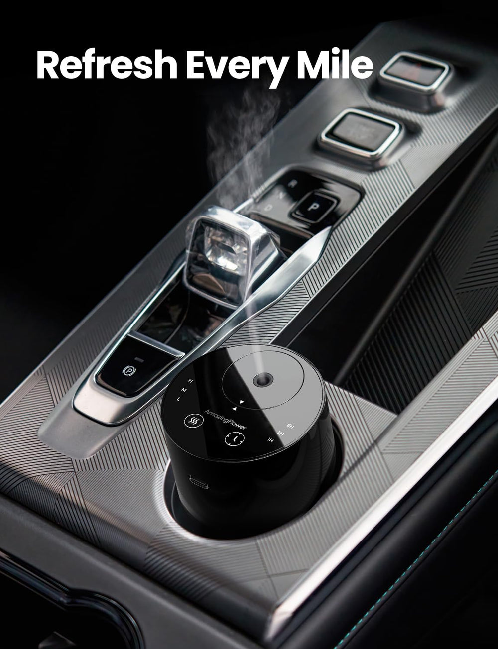 Leak-free design of Amazing Flower waterless diffuser for tidy use