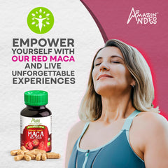 Amazon Andes Health gelatinized maca capsules for better absorption