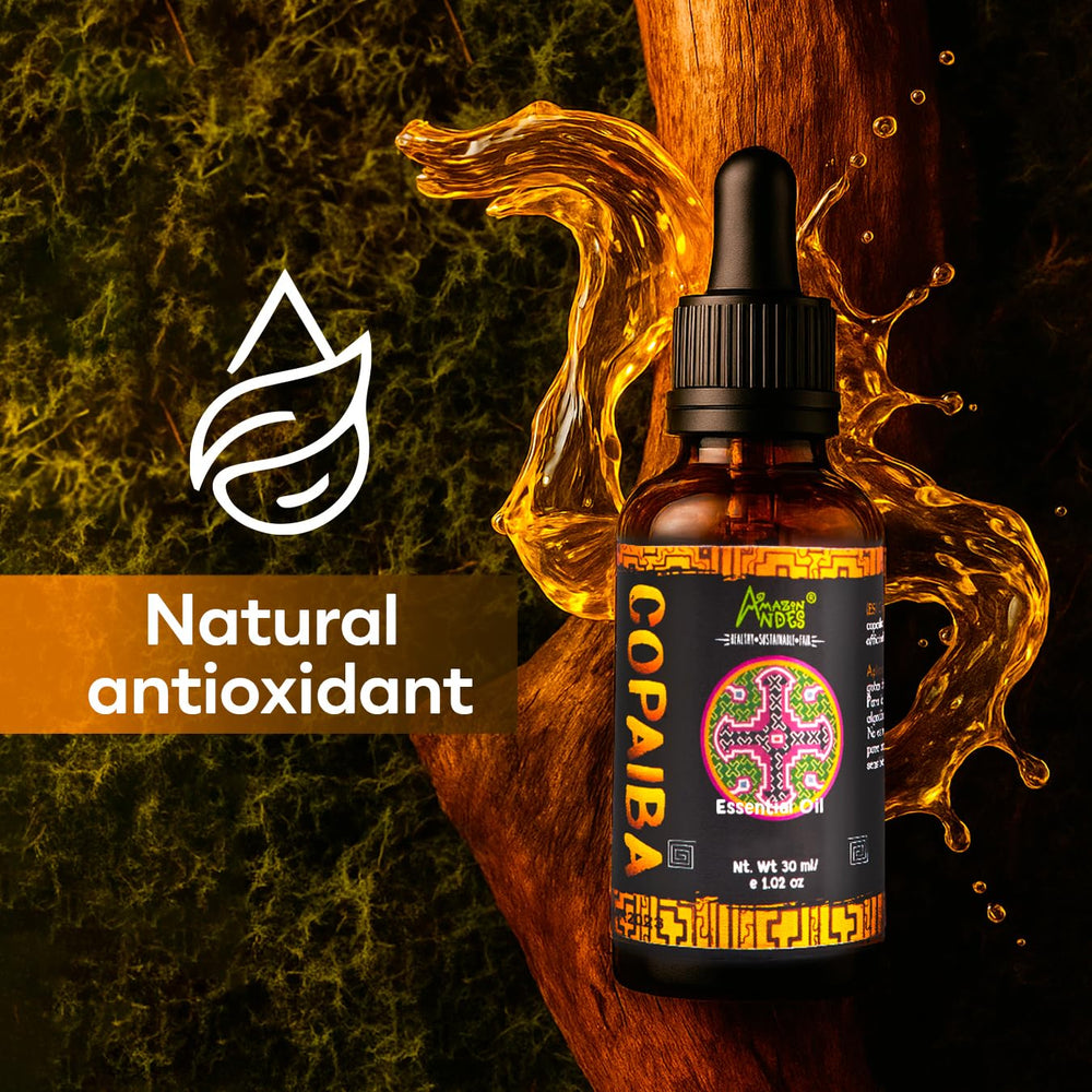 Diffuser-ready Copaiba Oil aroma for calm diffusion.